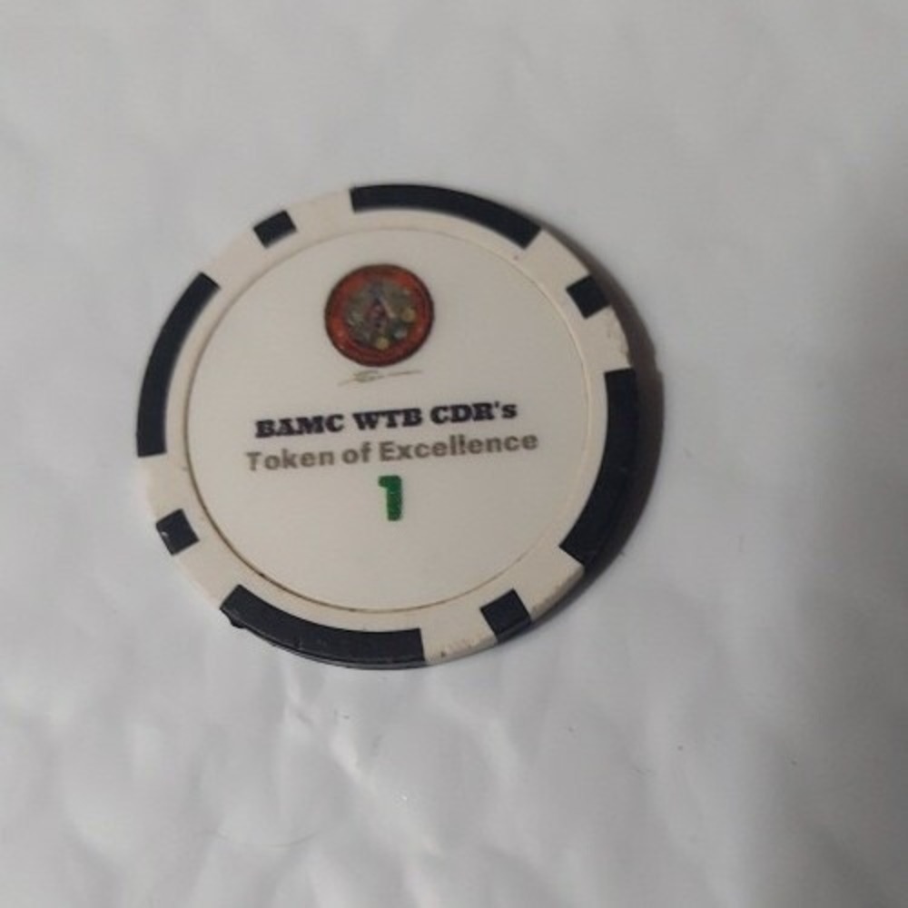 BAMC‎ WTB CDRS TOKEN OF EXCELLENCE